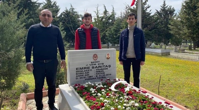 Silivri'nin şehitleri mezarları başında dualarla anıldı