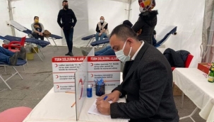 Silivri Ülkü Ocakları Kan Bağışı Kampanyası Düzenledi