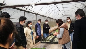 TÜRAM öğrencilerinden Mimi Çiftliğine ziyaret