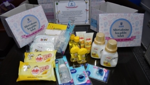 Yeni Doğan Bebeklerin Bakım Seti Silivri Belediyesinden