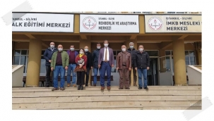 Zekeriya Artar'dan mesleki eğitim kurumlarına ziyaret