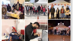 AK Parti Silivri, Türk Kızılay İle Ortak Kan Bağışı Kampanyası Düzenledi
