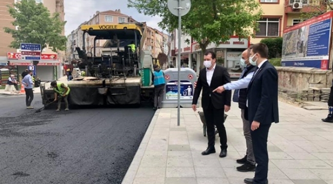 Alibey Mahallesinde Altyapıyı Tamamlayan İBB, Asfaltlama Çalışmalarına Başladı