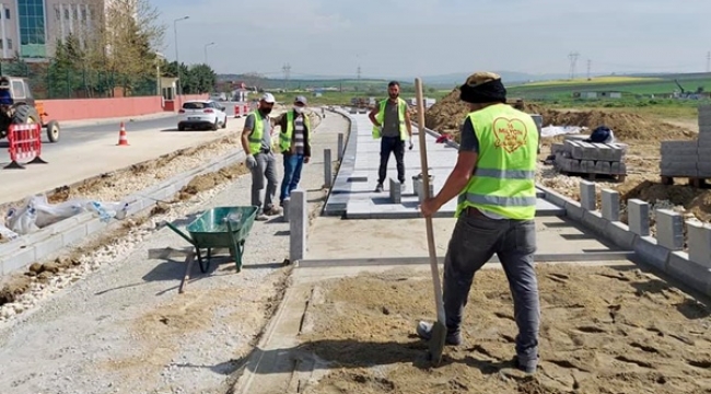 Büyükşehir'in Yeni Mahalle'deki "Prestij" Mesaisi Devam Ediyor