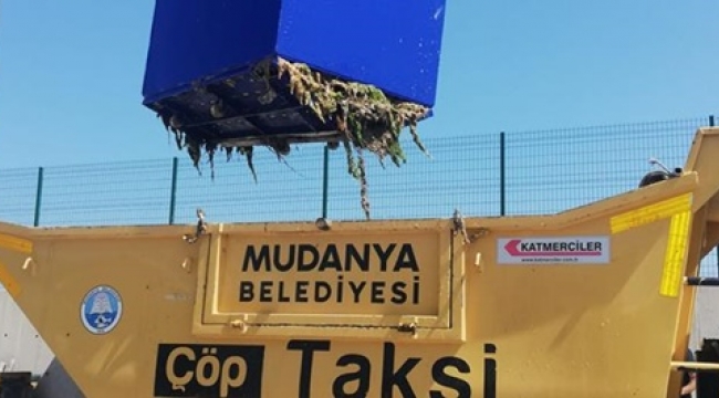 İBB'den Deniz Salyasına Karşı Mudanya Görevi