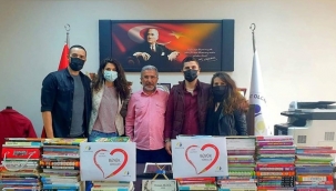 Şehit Olcay Özcan İlkokuluna kitap bağışı yapıldı