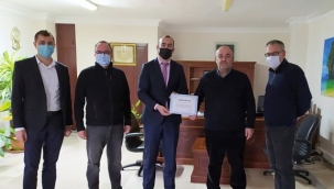 SGK'dan Karınca Filtre'ye Teşekkür Belgesi