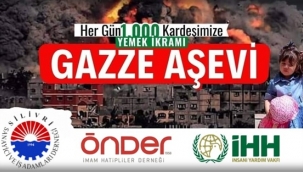 Silivri SİAD'tan Gazze Aşevi'ne 30 Bin TL'lik Bağış