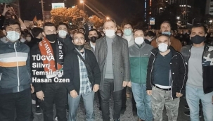 TÜGVA Silivri Temsilcisi, Kudüs'e Destek Gösterisine Katıldı