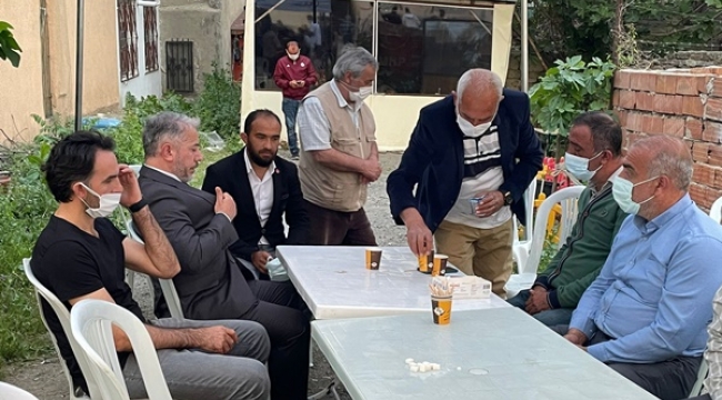 Yeniden Refah'tan "Mertcan Kaya'nın Ailesine" Taziye Ziyareti