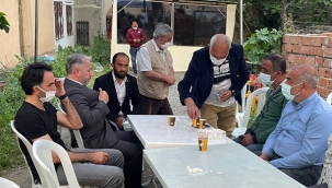 Yeniden Refah'tan "Mertcan Kaya'nın Ailesine" Taziye Ziyareti