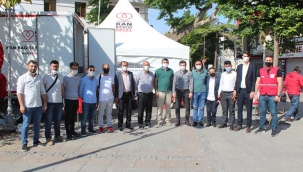 Silivri'deki Tokatlı gençlerden kan bağışı organizasyonu