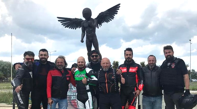 Silivri Motosiklet Kulübü, Hollanda ve Almanya'dan gelen motosikletçileri ağırladı