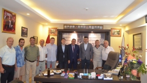 Başkan Koçer, CHP Heyetiyle Esnafın Sorunlarını Konuştu