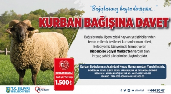 Başkan Yılmaz'dan Kurban Bağışı Çağrısı