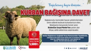 Başkan Yılmaz'dan Kurban Bağışı Çağrısı