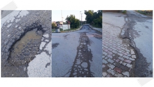 Büyükçavuşlu Caddesi ve Milli Mücadele Caddesi'nin hali perişan