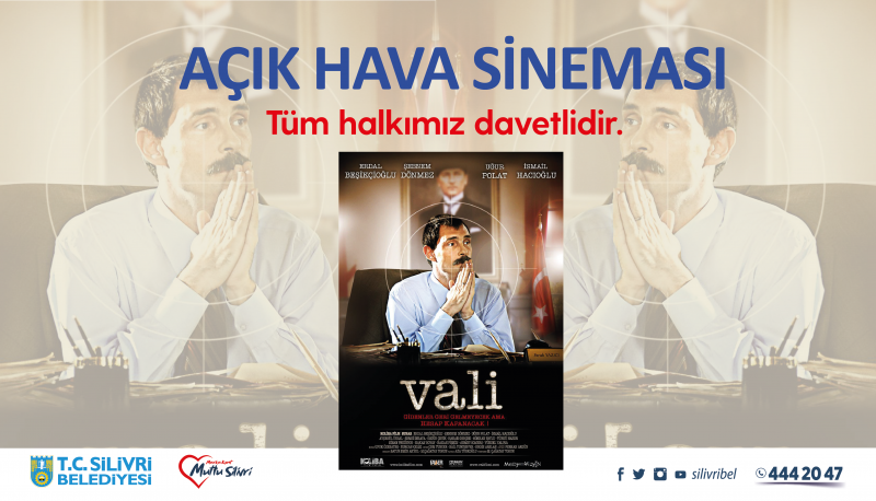 Silivri Belediyesi'nden Açık Havada Sinema Keyfi