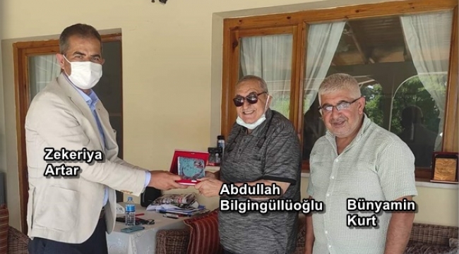 Silivri İlçe Milli Eğitim Müdüründen Abdullah Bilgingüllüoğlu'na Ziyaret