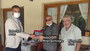 Silivri İlçe Milli Eğitim Müdüründen Abdullah Bilgingüllüoğlu'na Ziyaret