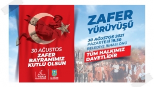 30 Ağustos'ta Zafer Yürüyüşünde Buluşuyoruz