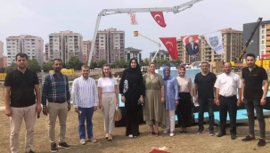 AK Parti Silivri İlçe Teşkilatı, Engelsiz Yaşam ve Eğitim Merkezinin Temel Atma Merasimine Katıldı