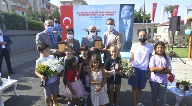 Atatürk Parkı Törenle Hizmete Açıldı