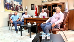 Bulgaristan Omurtag Belediye Başkanından Çalışkan'a Ziyaret