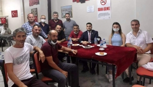 CHP Silivri'den, taziye ziyareti ve site sakinleri ile görüşme