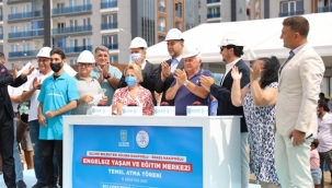 Engelsiz Yaşam Ve Eğitim Merkezine Görkemli Temel Atma Töreni