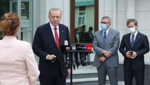 Erdoğan: "Yeşil vatanı korumak için mücadelemiz devam edecektir"