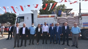 Gümüşyakalı Çiftçiler Tohumluk Arpa Mutluluğu Yaşadı