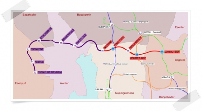 İBB: "Zafer Bayramı'nı Yeni Bir Metro Projesiyle Taçlandırıyoruz"