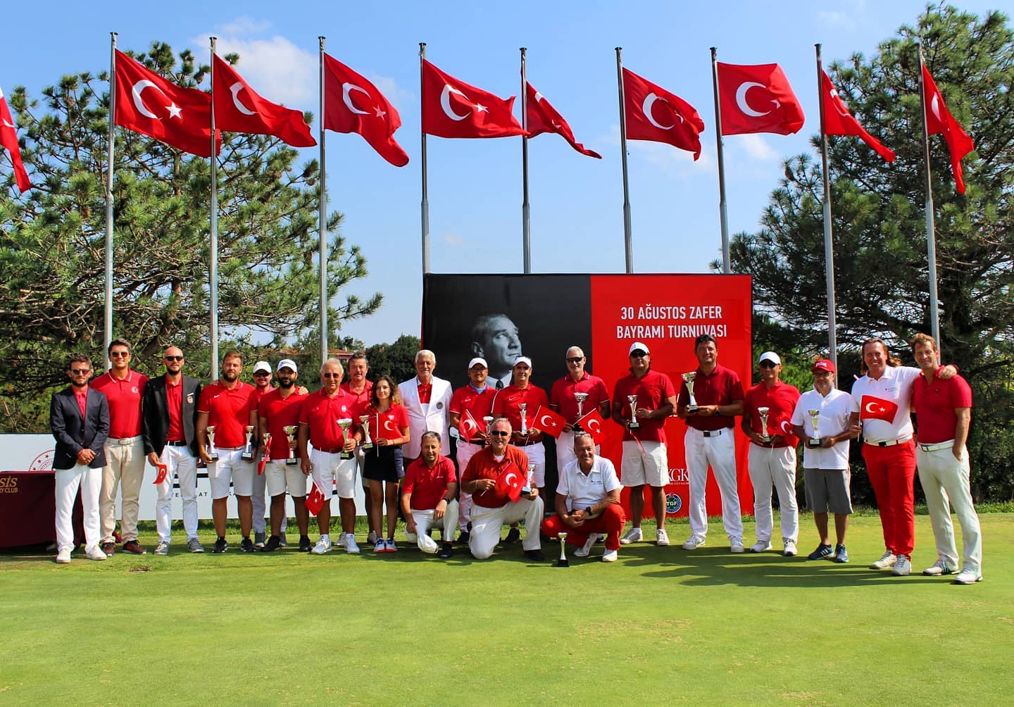 Silivri'de, 30 Ağustos Zafer Bayramı Anısına Golf Turnuvası Düzenlendi
