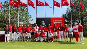 Silivri'de, 30 Ağustos Zafer Bayramı Anısına Golf Turnuvası Düzenlendi