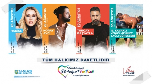 Silivri'de Festival Var