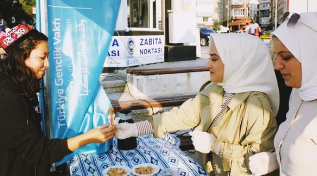 Silivri Sahilinde Doğu Türkistan ve Türk Kültürü Tanıtımı