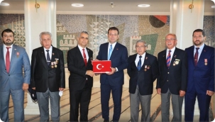 Gazilerden İmamoğlu'na "Müdürlük" Teşekkürü