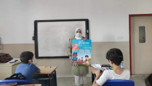 Kitap Kurtları Yarışıyor etkinliği Silivri'deki okullarda tanıtıldı