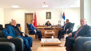 Koçer ve Çalışkan'dan Yeni Jandarma Komutanına Ziyaret