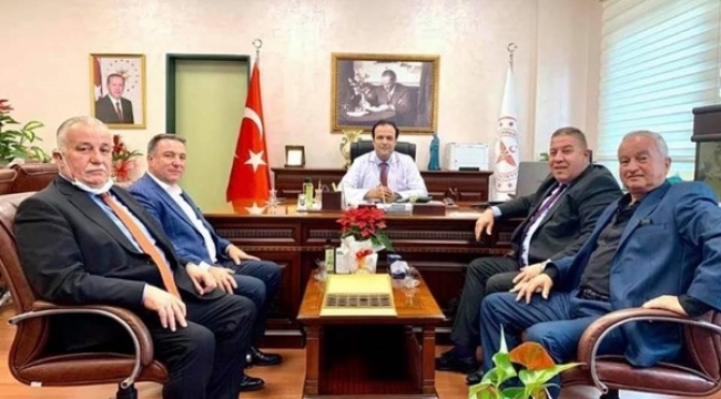 Oflazoğlu, esnaf başkanlarını ağırladı