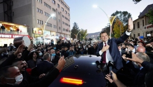 Bayburt'ta İmamoğlu İzdihamı