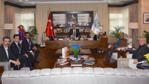 Çizgi Ailesinden Başkan Yılmaz'a Ziyaret