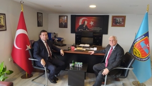 Kaymakam Toğan, Şoförler Odası'nı Ziyaret Etti