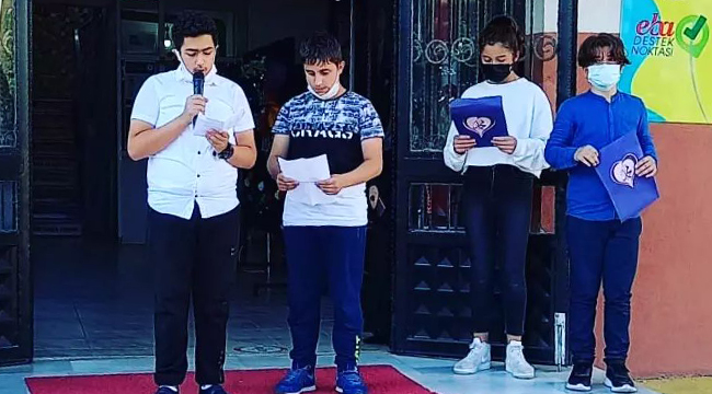 Ortaköy Sezin Öztaş Ortaokulu'nda Mevlid-i Nebi Haftası Kutlandı