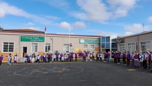 Özel öğrenciler hep bir ağızdan 'Silivrispor' dedi