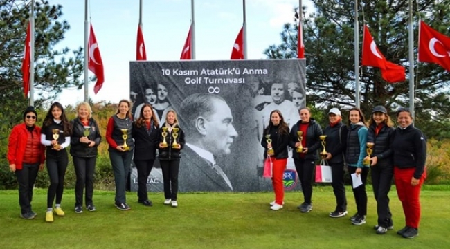 10 Kasım Atatürk'ü Anma Günü Golf Turnuvası Sona Erdi