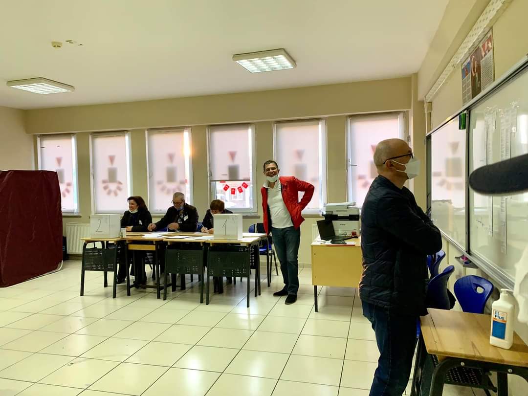 Bulgaristan seçimleri için Silivri'de sandıklar kuruldu