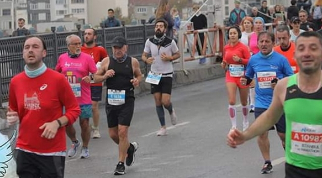 Dertop, N Kolay 43. İstanbul Maratonuna katıldı