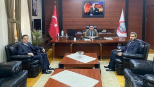 Kaymakam Toğan'a, Tarım Kredi Kooperatifinden Ziyaret